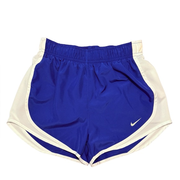 Women's Nike Dri Fit Tempo Running Short Royal Blue/White Size XS 3” Inseam - Picture 1 of 9